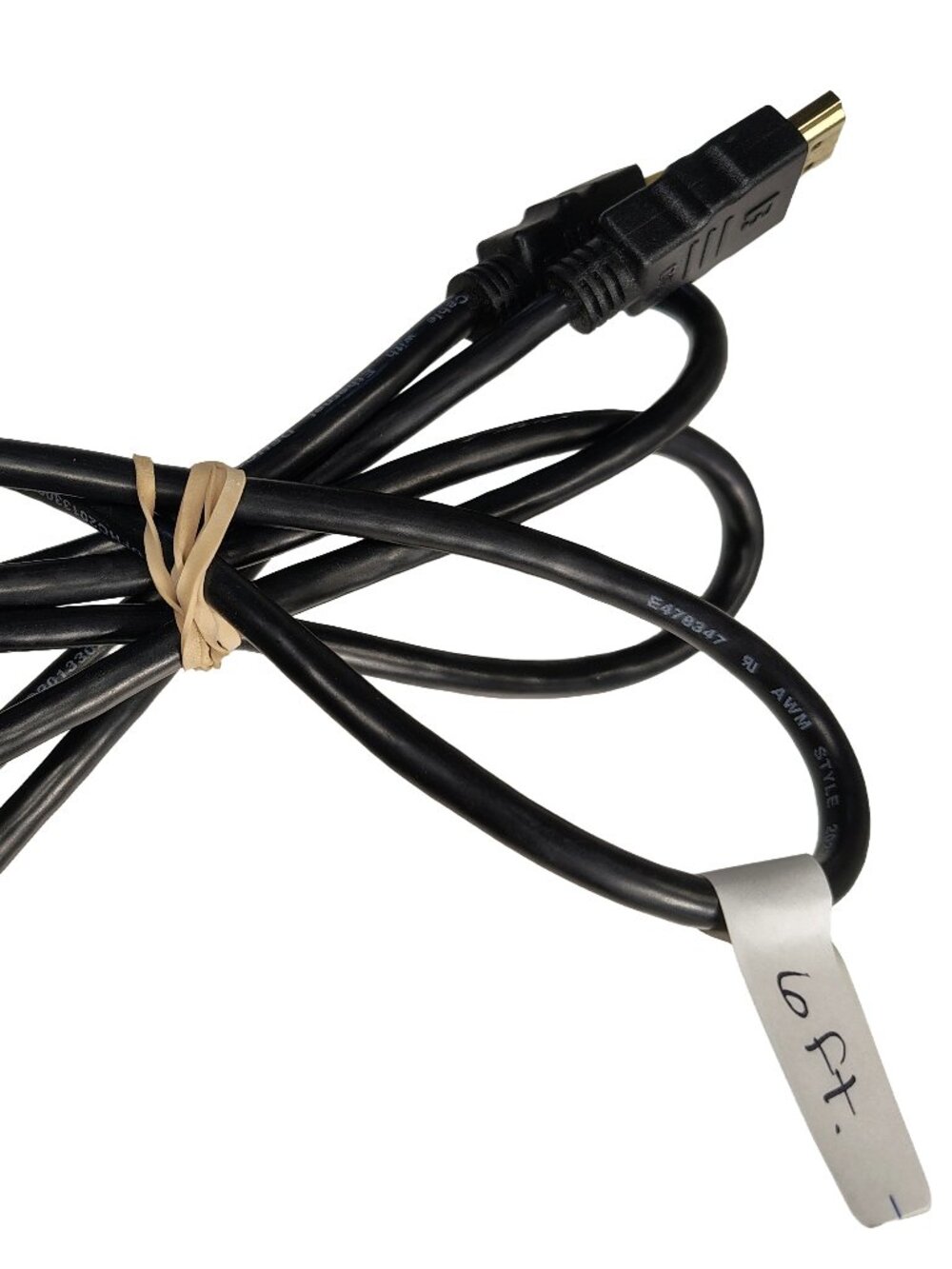 6Ft. Gold Tipped Hi-Speed HDMI Cable #1 Working & Tested!